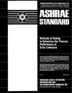 ASHRAE 93-1986 (RA 91)