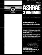 ASHRAE 41.1-1986 (RA 91)