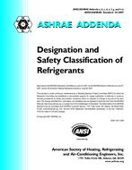 ASHRAE 34-2007 Addenda a, b, c, d, e, f, g, and h