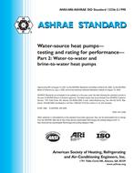 ASHRAE 13256-2:1998 Water-source Heat Pumps