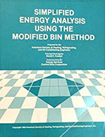 Simplified Energy Analysis Using the Modified Bin Method