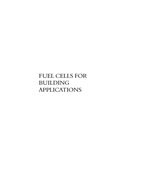 Fuel Cells for Building Applications