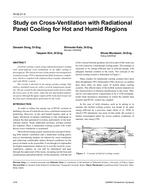 HI-02-21-5 — Study on Cross-Ventilation with Radiational Panel Cooling for Hot and Humid Regions