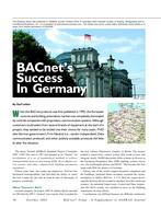 BACnetÃ‚Â® Today: BACnetÃ¢Â€Â™s Success In Germany