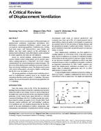 4101 (RP-949) — A Critical Review of Displacement Ventilation