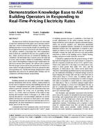 4102 (RP-833) — Demonstration Knowledge Base to Air Building Operators in Responding to Real-Time-Pricing Electricity Rates