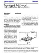 4169 — Thermoelectric Self-Powered Hydronic Heating Demonstration