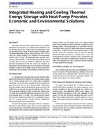 SF-98-22-2 — Integrated Heating and Cooling Thermal Energy Storage with Heat Pump Provides Economic and Environmental Solutions