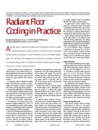 Emerging Technologies: Radiant Floor Cooling in Practice