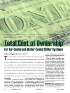 Total Cost of Ownership for Air-Cooled and Water-Cooled Chiller Systems