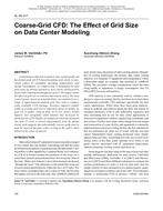 SL-08-017 — Coarse-Grid CFD: The Effect of Grid Size on Data Center Modeling