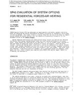 PO-86-13-2 — SP43 Evaluation of System Options for Residential Forced-Air Heating