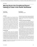 OR-10-053 — Moving Ducts into Conditioned Space; Getting to Code in the Pacific Northwest