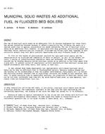 NY-87-20-1 — Municipal Solid Wastes as Additional Fuel in Fluidized Bed Boilers