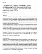 NT-87-29-2 — A Computer Model for Simulation of Absorption Systems in Flexible and Modular Form