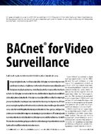 BACnetÃ‚Â® for Video Surveillance