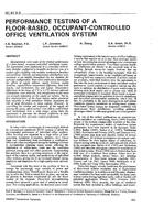 NY-91-05-6 — Performance Testing of a Floor-Based, Occupant-Controlled Office Ventilation System