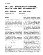 OR-94-16-4 — Spatially Enhanced Caging for Laboratory Rats at High Density