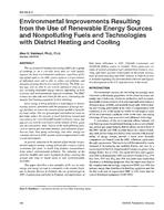 SA-96-05-3 — Environmental Improvements Resulting from the Use of Renewable Energy Sources and Nonpolluting Fuels and Technologies with District Heating and Cooling