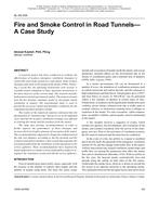 SL-08-029 — Fire and Smoke Control in Road Tunnels – A Case Study