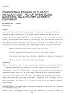 NY-87-11-1 — Engineering Principles Support an Adjustment Factor when Sizing Gas-fired Low-Intensity Infrared Equipment