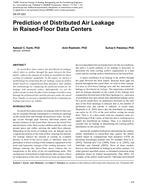 DA-07-023 Prediction of Distributed Air Leakage in Raised-Floor Data Centers