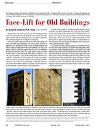 Building Sciences: Face-Lift for Old Buildings