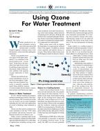 Using Ozone for Water Treatment