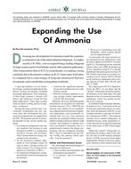 Expanding the Use of Ammonia