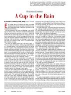 Building Sciences: Windows and Leakage: A Cup in the Rain