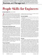 Business and Management: People Skills for Engineers