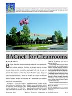 BACnet  for Cleanrooms