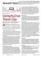 Research Topics: Using N2O as Tracer Gas