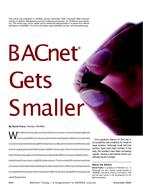 BACnetÃ‚Â® Gets Smaller