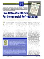 50th Anniversary Feature: Five Defrost Methods for Commercial Refrigeration