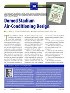 50th Anniversary Feature: Domed Stadium Air-Conditioning Design