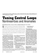 Tuning Control Loops: Nonlinearities and Anomalies