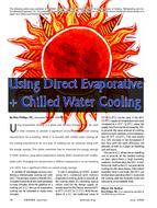 Using Direct Evaporative and Chilled Water Cooling