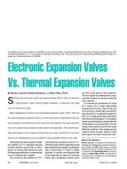 Electronic Expansion Valves Versus Thermal Expansion Valves