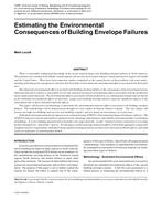 Estimating the Environmental Consequences of Building Envelope Failures