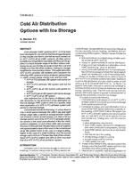 CH-89-22-2 — Cold Air Distributions with Ice Storage