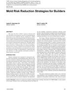 DA-07-034 Mold Risk Reduction Strategies for Builders