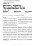 CH-09-059 (RP-1438) — Performance Comparison of Conventional and Chilled Ceiling / Displacement Ventilation Systems in Kuwait