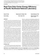 CH-09-026 — Real-Time Data Center Energy Efficiency at Pacific Northwest National Laboratory