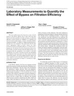 CH-09-022 — Laboratory Measurements to Quantify the Effect of Bypass on Filtration Efficiency