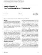 CH-09-006 (RP-1319) — Measurements of Flat Oval Elbow Loss Coefficients