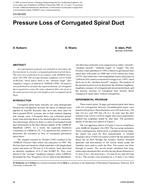 CH-09-005 — Pressure Loss of Corrugated Spiral Duct