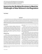 Improving the Building Envelope to Meet the Challenges of New Research and Regulation