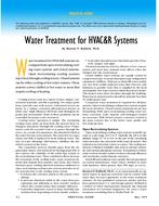 Practical Guide: Water Treatment for HVAC&R Systems