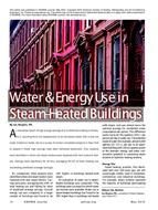 Water & Energy Use in Steam-Heated Buildings